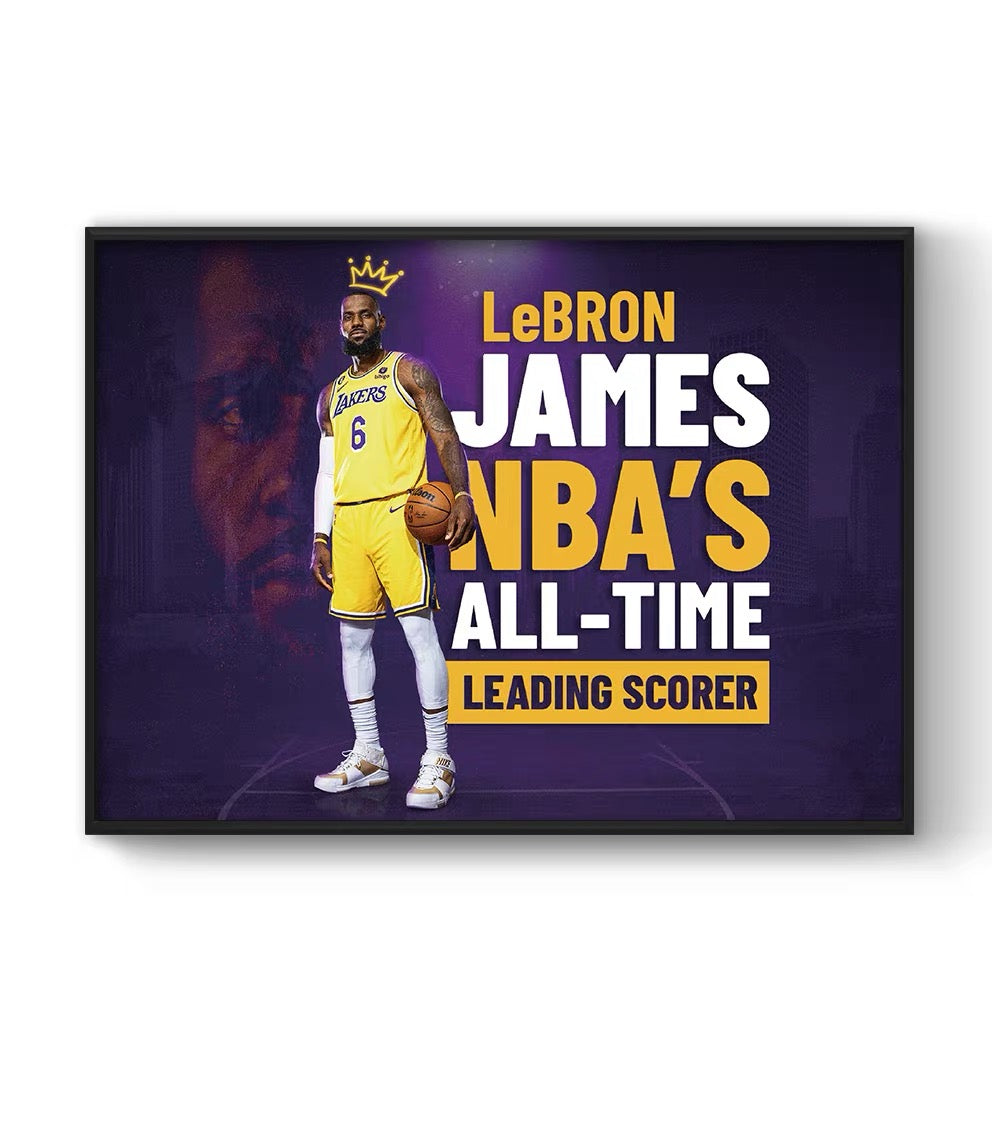 LeBron James 👑 Horizontal 3:2 WallArt