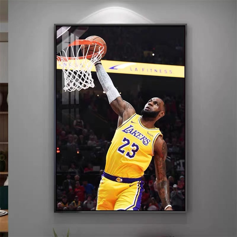 LeBron James 👑 Vertical 2:3 WallArt