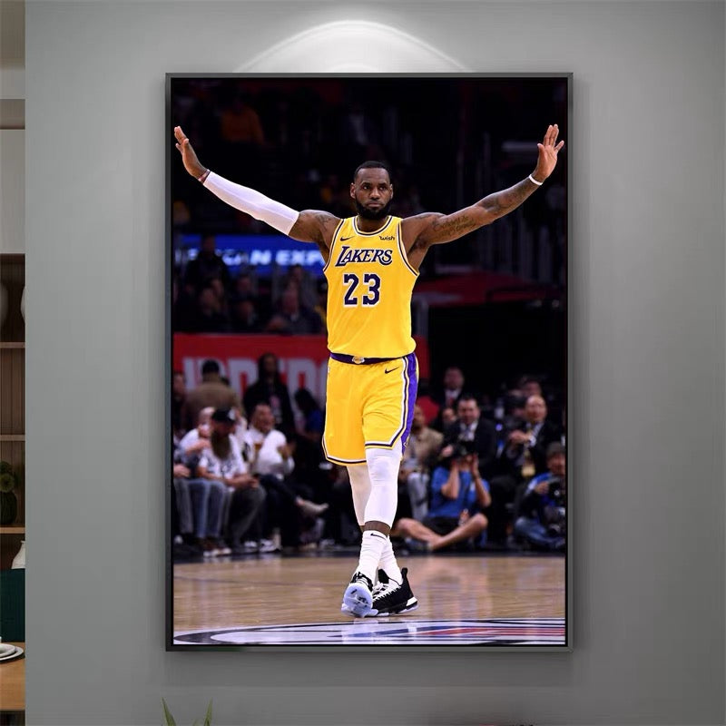 LeBron James 👑 Vertical 2:3 WallArt