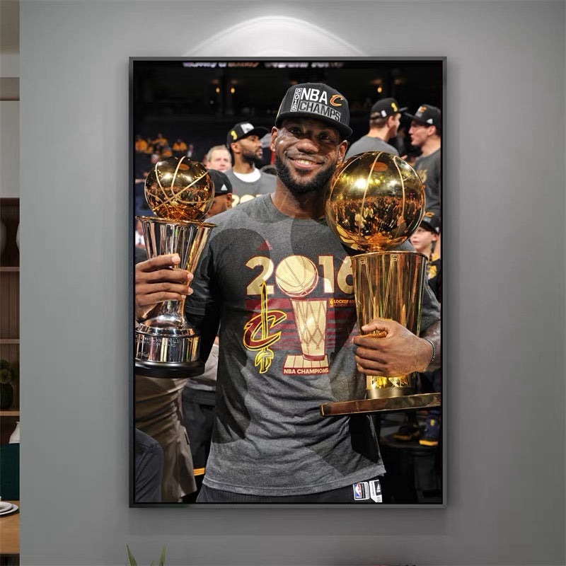 LeBron James 👑 Vertical 2:3 WallArt