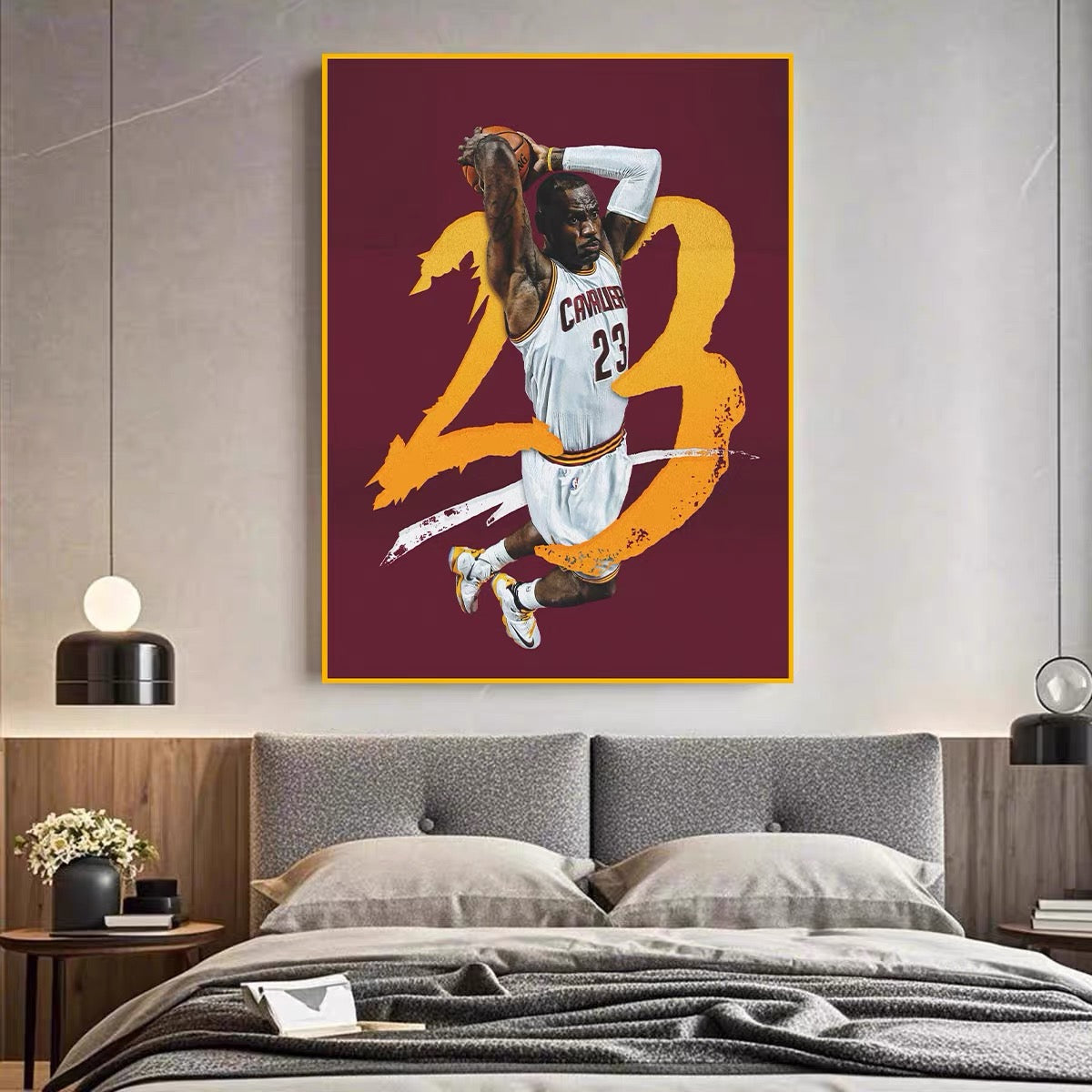 LeBron James 👑 Vertical 2:3 WallArt
