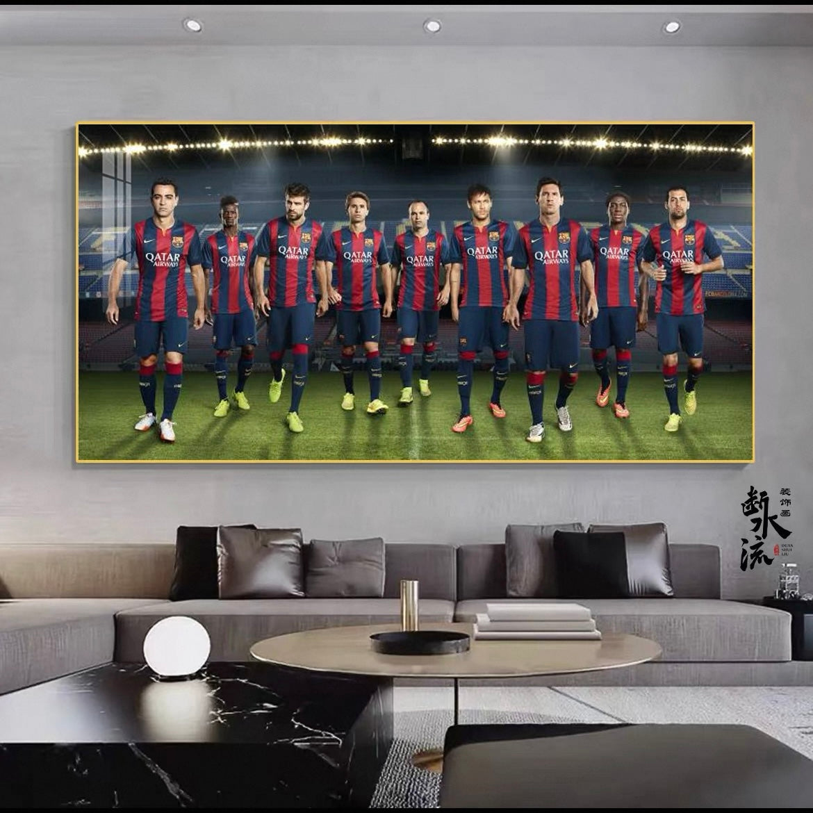 2026 FIFA World Cup Superstars Poster – Messi & Ronaldo Football Legends Wall Art