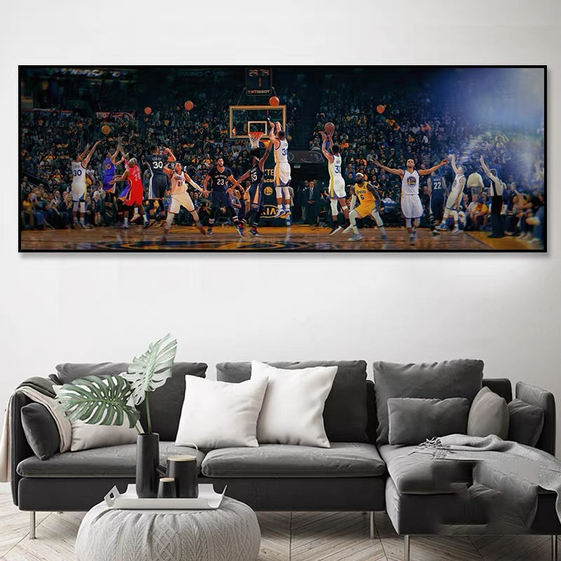 STEPHEN CURRY Horizontal 3:1 WallArt
