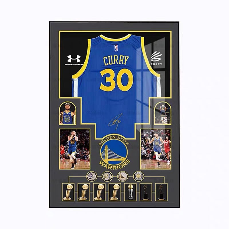 Stephen Curry's Jersey Vertical 2:3 WallArt (Graphic Jersey)