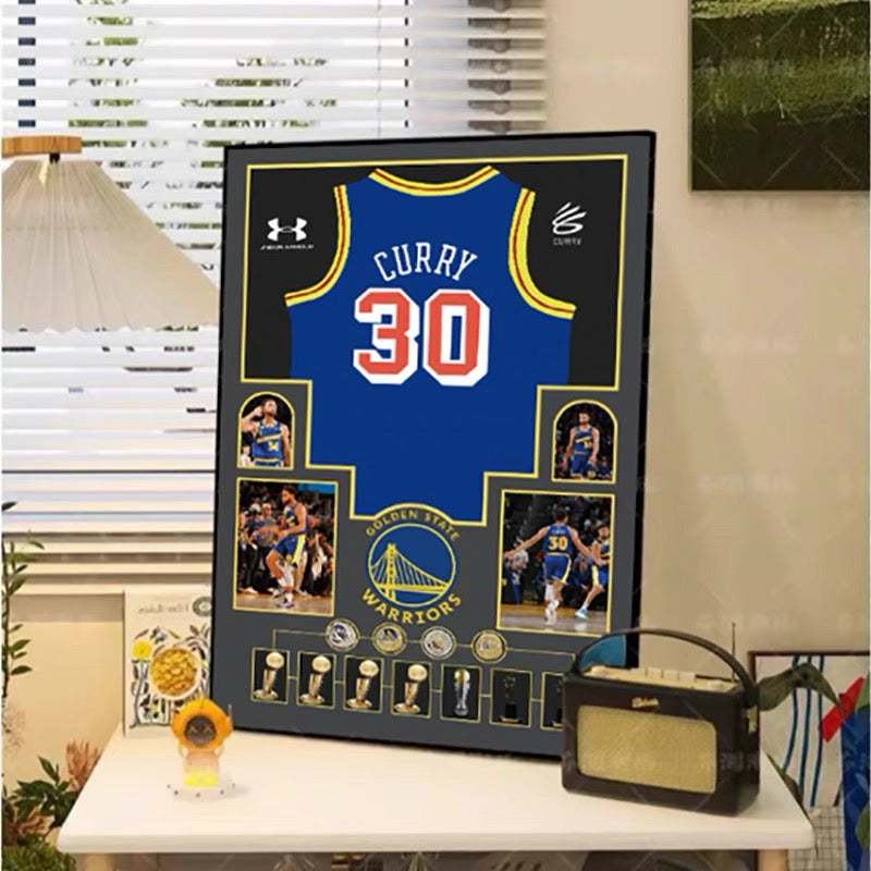 Stephen Curry's Jersey Vertical 2:3 WallArt (Graphic Jersey)