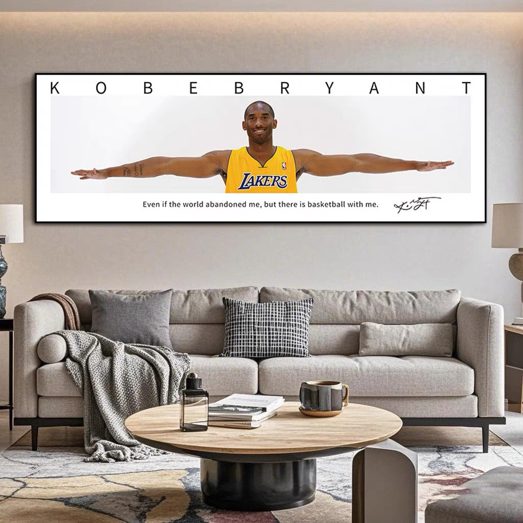 Kobe Bryant 🐍 Horizontal 3:1 WallArt