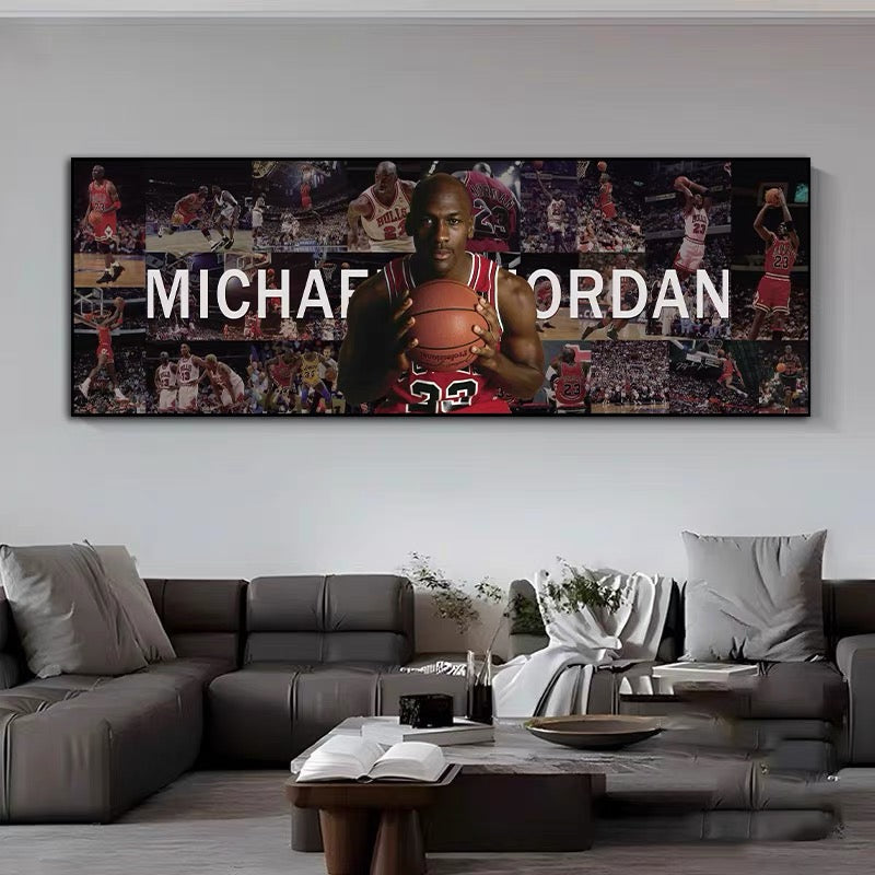 Michael Jordan Horizontal 3:1 WallArt