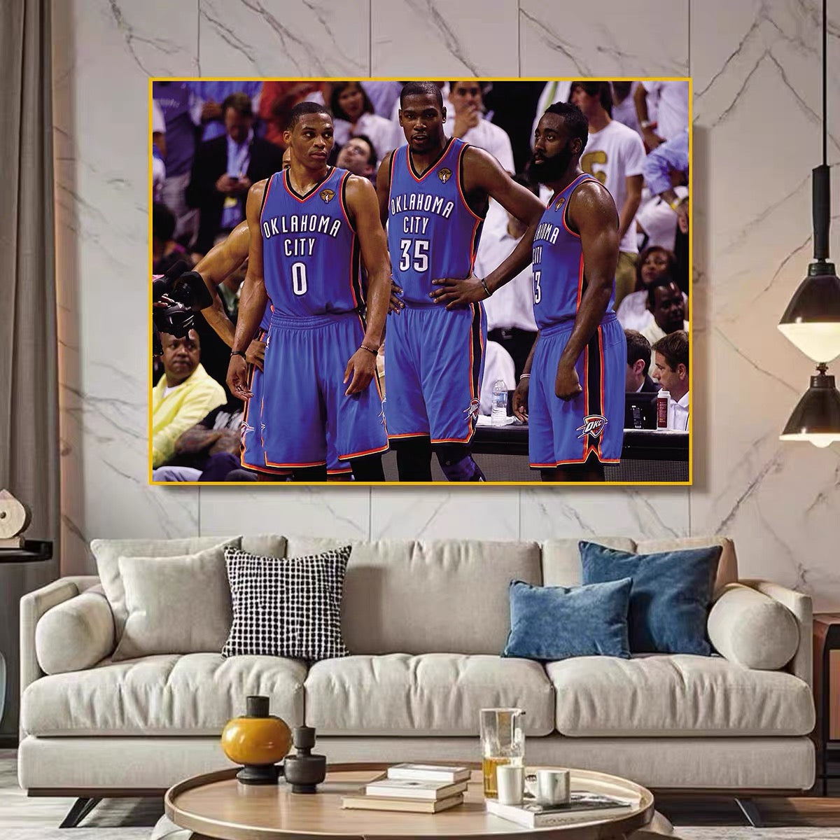 KEVIN DURANT WALL ART