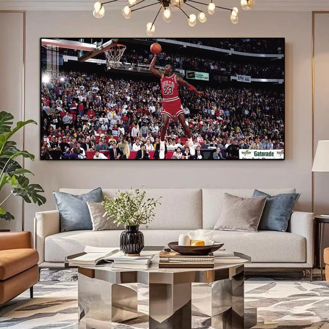 Michael Jordan🐐 Horizontal 2:1 WallArt