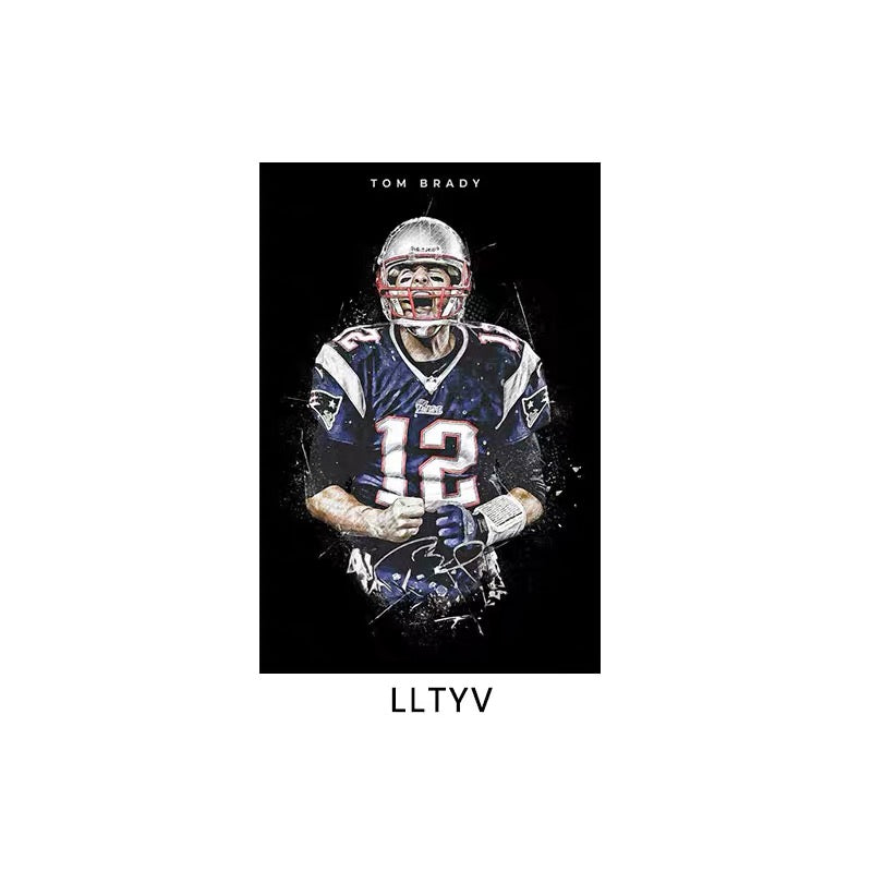 American Football Wall Art Poster – Sports Bar & Betting Shop Decor