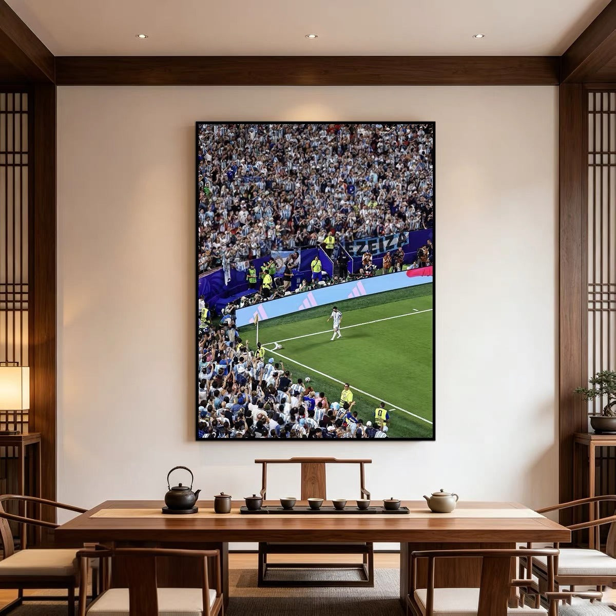 Lionel Messi 2026 World Cup Hat-Trick Iconic Moment Poster – Argentina Football Legend Masterpiece Wall Art