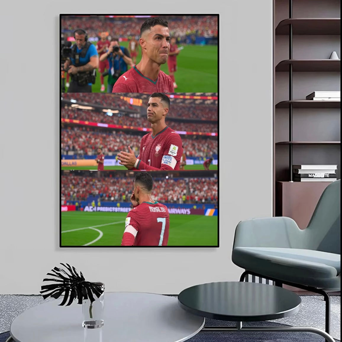 Cristiano Ronaldo Last Dance World Cup Poster – Portugal Football Legend Wall Art
