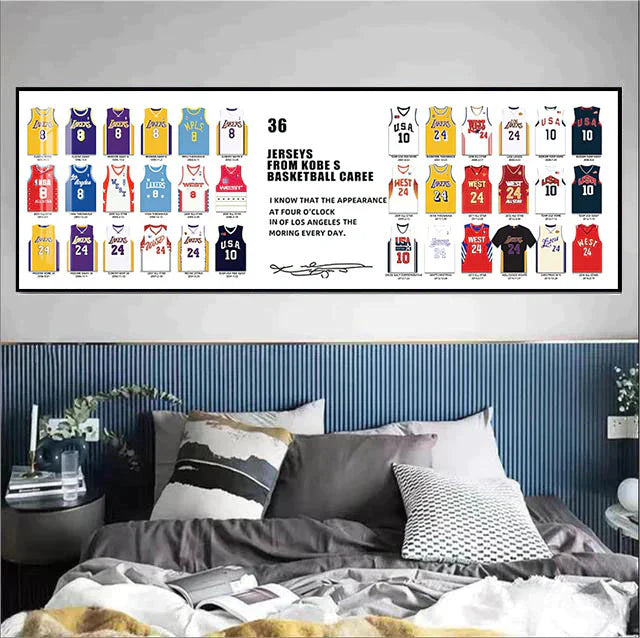 Kobe Bryant 🐍 Horizontal 3:1 WallArt