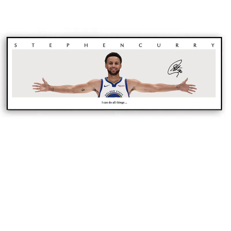 STEPHEN CURRY Horizontal 3:1 WallArt