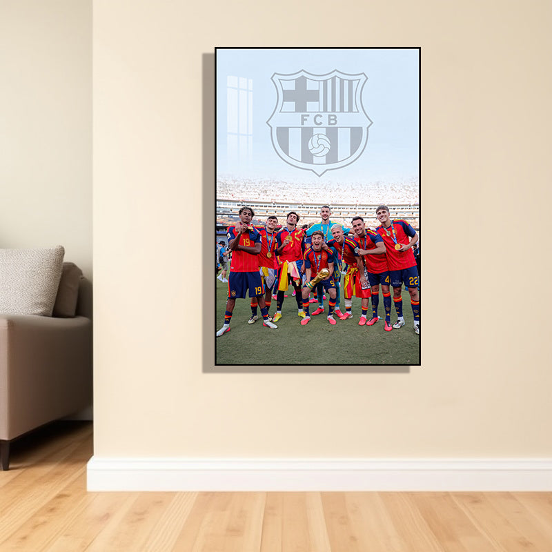 Spain World Cup winning Yamal poster decoration hanging painting