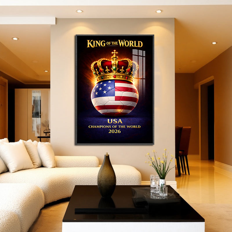 2026 FIFA World Cup Decoration Painting in Mexico, USA