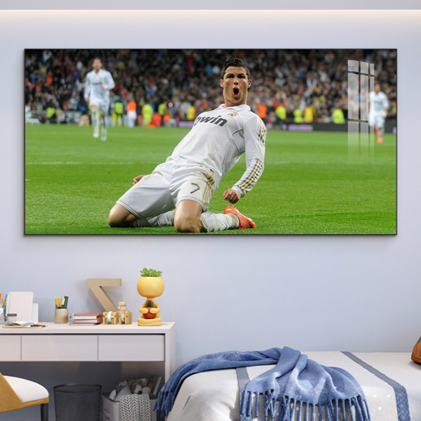 Cristiano Ronaldo Decorative Painting Star Football Hanging Painting
