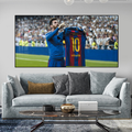 Leo Messi Decorative Painting Star Football Hanging Painting