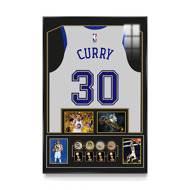 Stephen Curry's Jersey Vertical 2:3 WallArt (Graphic Jersey)