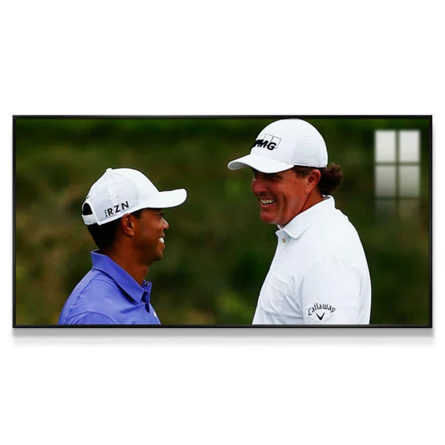 Tiger Woods 2:1 WallArt - Crystal Porcelain Painting - Aluminum Frame