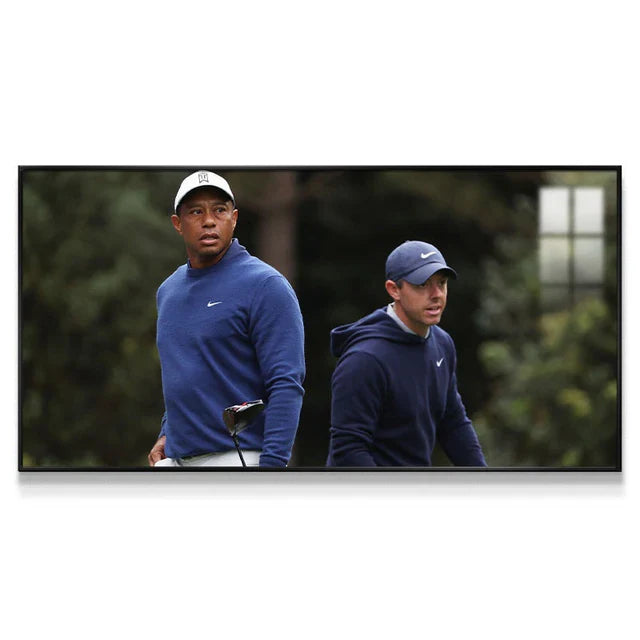 Tiger Woods 2:1 WallArt - Crystal Porcelain Painting - Aluminum Frame