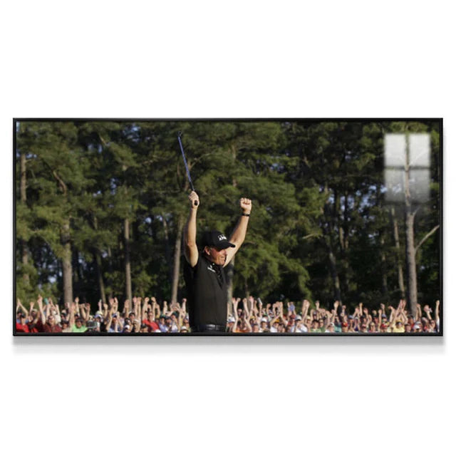 Phil Mickelson 2:1 WallArt - Crystal Porcelain Painting - Aluminum Frame