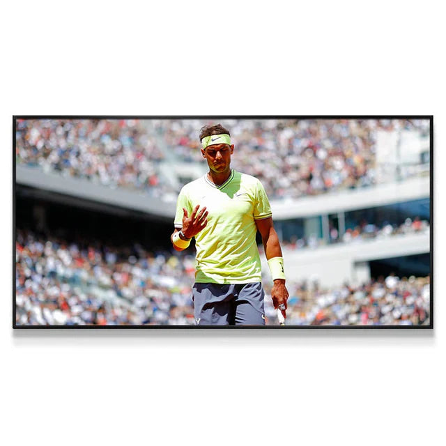 Rafael Nadal 2:1 WallArt - Crystal Porcelain Painting - Aluminum Frame