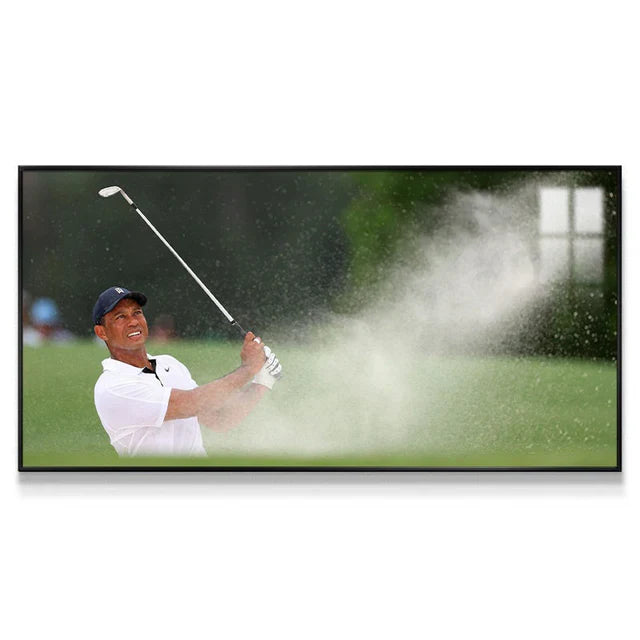 Tiger Woods 2:1 WallArt - Crystal Porcelain Painting - Aluminum Frame