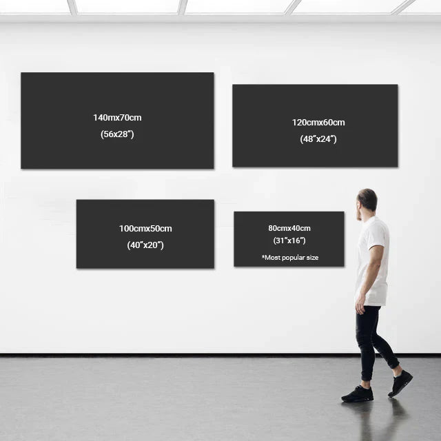 【NBA All-Star Dunk】Horizontal 2:1 WallArt – Crystal Porcelain Painting with Aluminum Frame for Home Decor