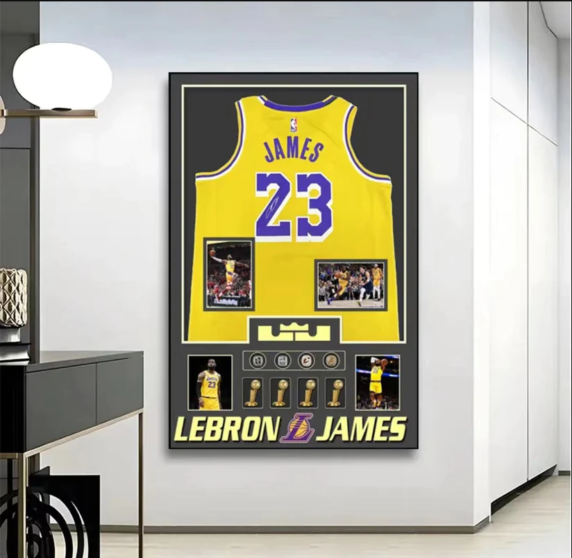 LeBron James's Jersey WallArt (Graphic Jersey）