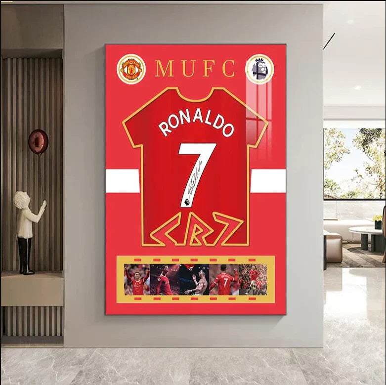 CRISTIANO RONALD'S JERSEY WallArt (GRAPHIC JERSEY）