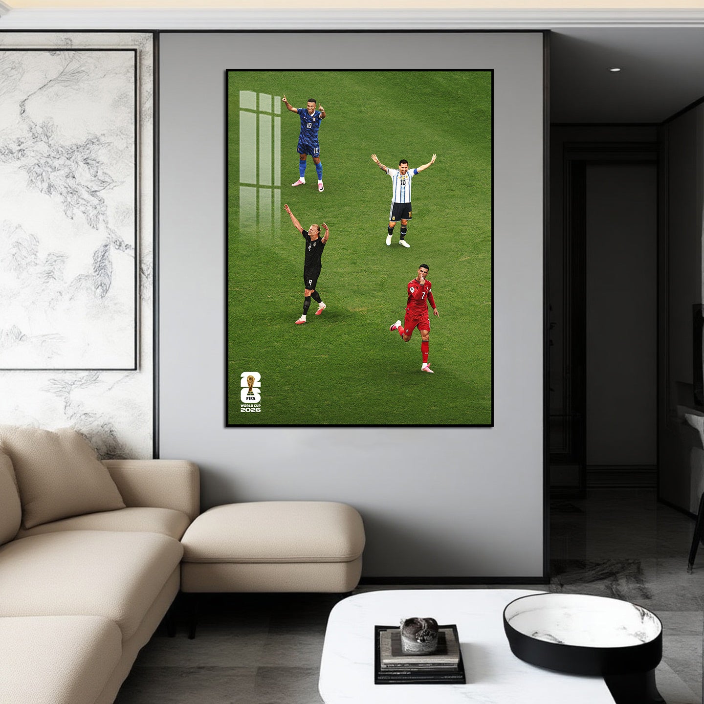 Messi Ronaldo Poster